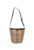 Medium Ashby Bucket Bag, &pound;390, Handbags, Beige, Canvas, Back view